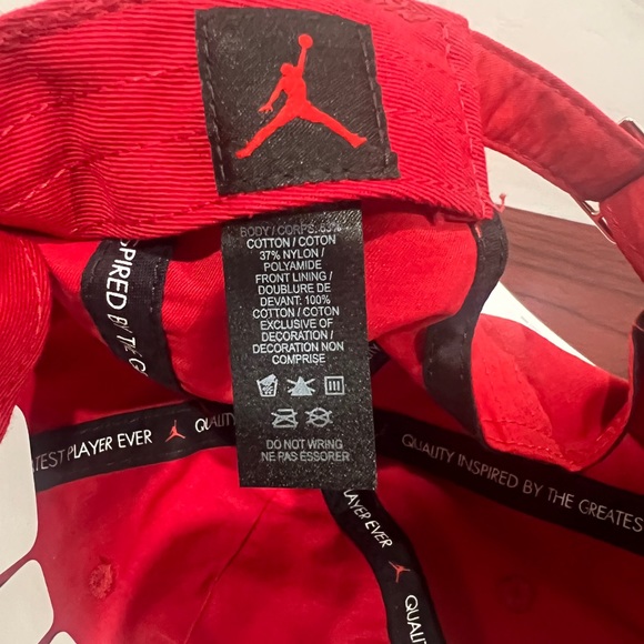 Jordan, Heritage86 Hat, DC3673-687, Red & Black - Picture 8 of 8